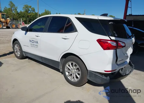 2020 Chevrolet Equinox Fwd Ls из США, поврежденный, VIN 3GNAXHEV2LS553711